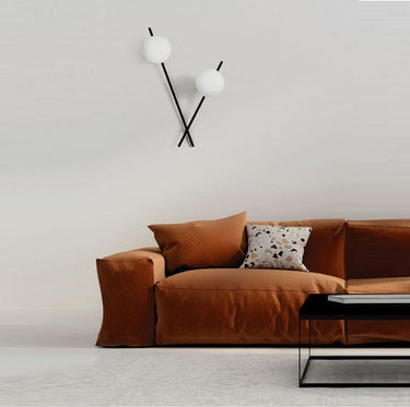 Mikado parete/soffitto 2 luci Miloox Lampade da parete